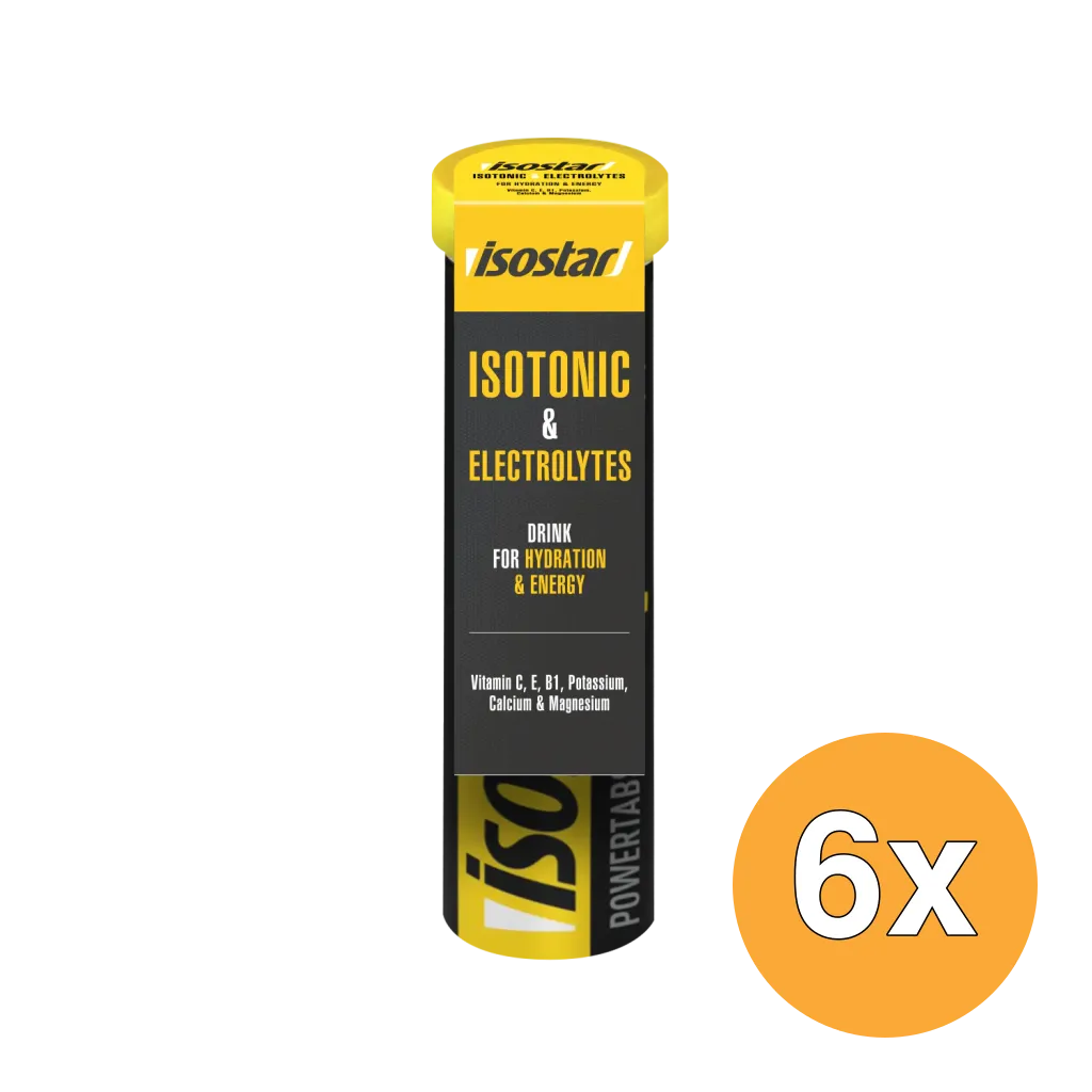 6x Isostar Powertabs Lemon (120 gr)