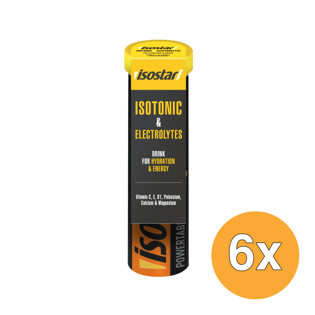 6x Isostar Powertabs Orange (120 gr)