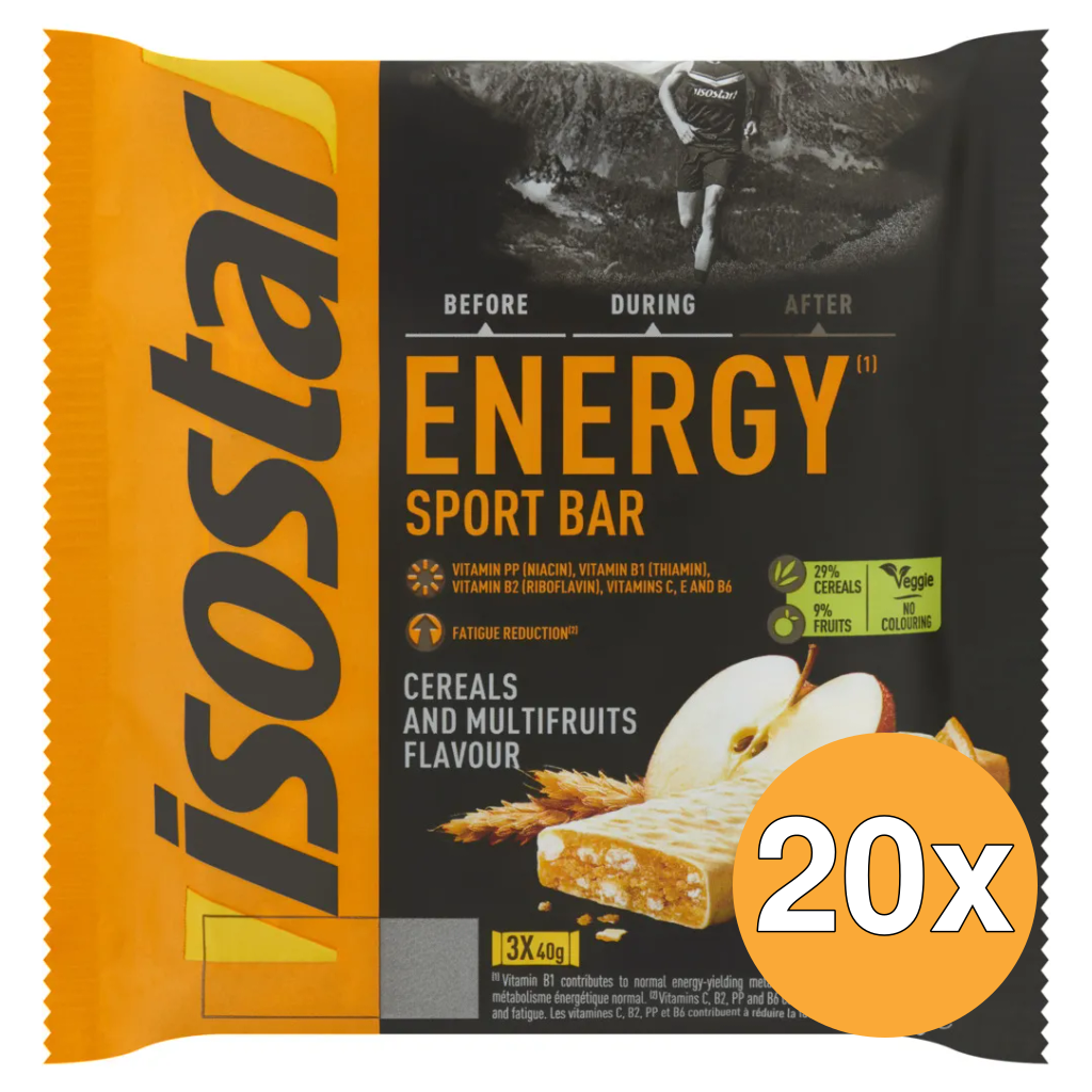 20x Isostar Reep Fruit (3 x 40 gr)