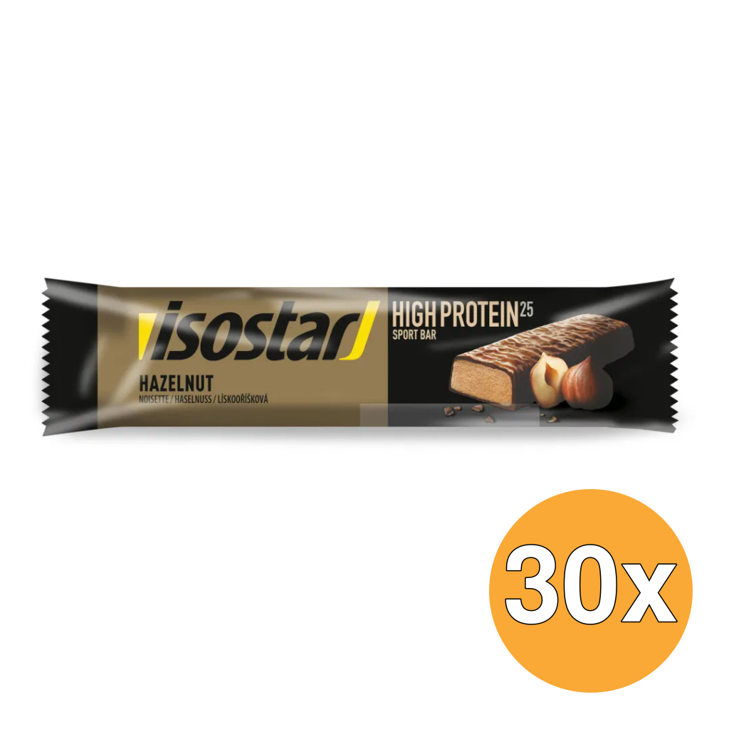 30x Isostar Reep High Protein Hazelnoot (35 gr)