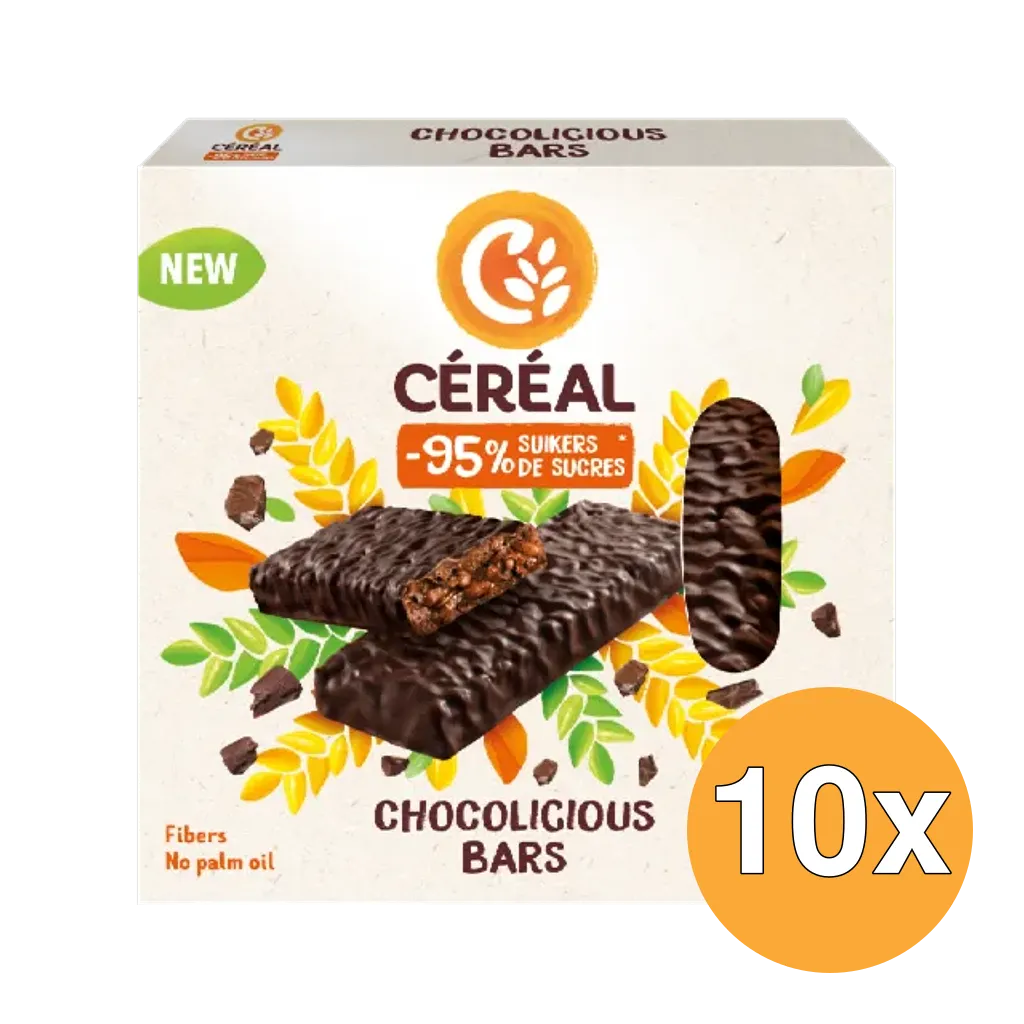 10x Céréal Chocolicious (3 stuks)