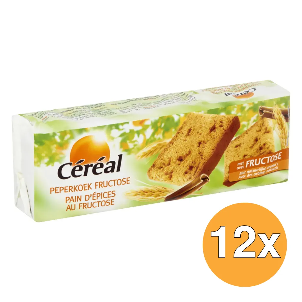 12x Céréal Peperkoek fructose (300 gr)