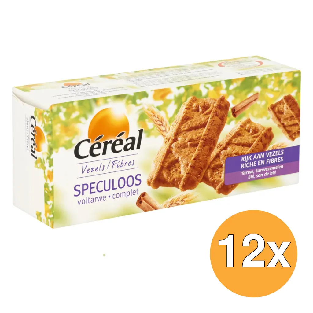 12x Céréal Speculaas voltarwe (350 gr)