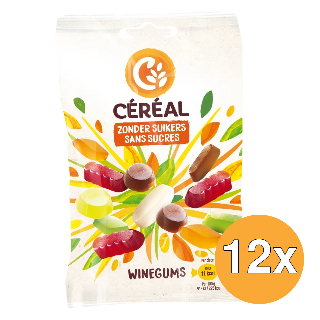 12x Céréal Winegums (100 gr)
