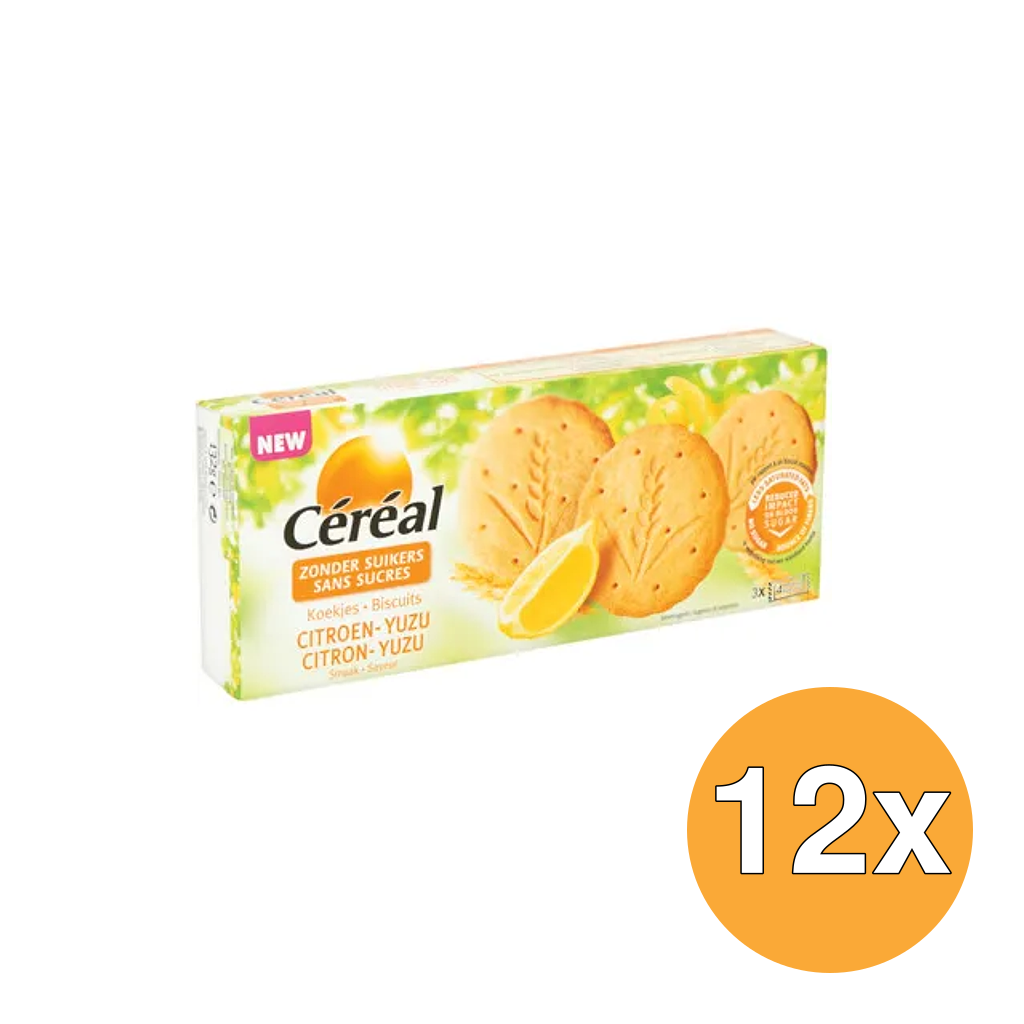 12x Céréal Koek citroen yuzu (132 gr)