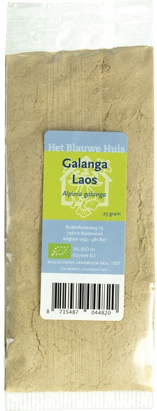 Het Blauwe Huis Laos (galenga) (25 gr)