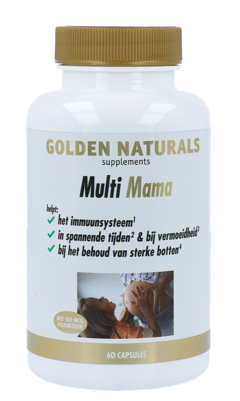 Golden Naturals Multi Mama Capsules (60 vegetarische capsules)