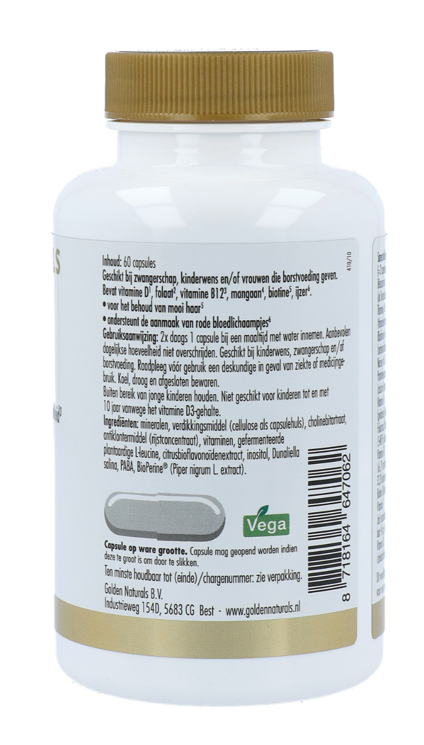 Golden Naturals Multi Mama Capsules (60 vegetarische capsules)