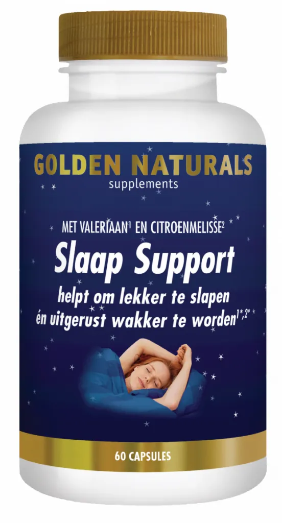 Golden Naturals Slaap Support Capsules (60 capsules)