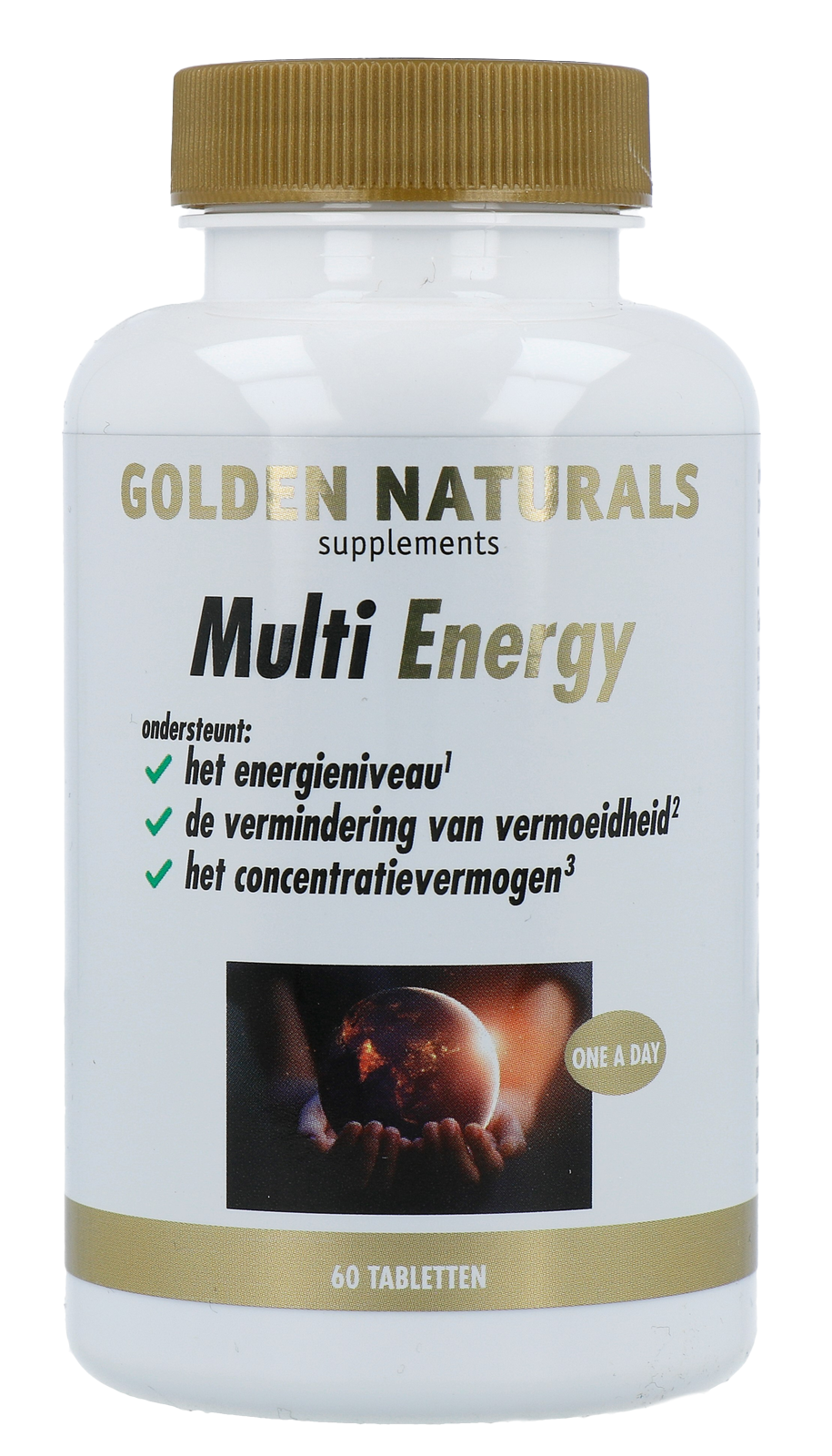 Golden Naturals Multi Energy Tabletten (60 vegetarische tabletten)