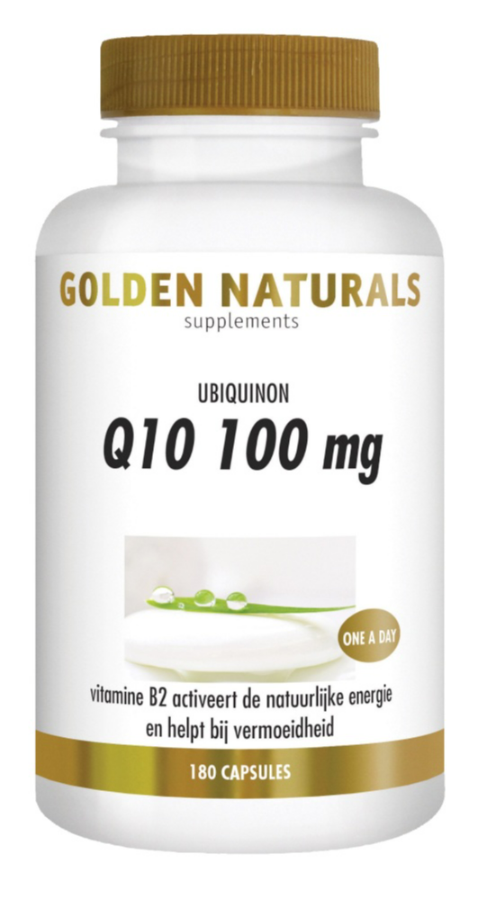 Golden Naturals Q10 100mg Capsules (180 capsules)