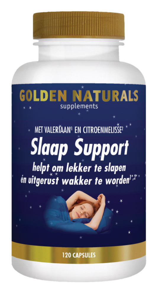 Golden Naturals Slaap Support Capsules (120 capsules)