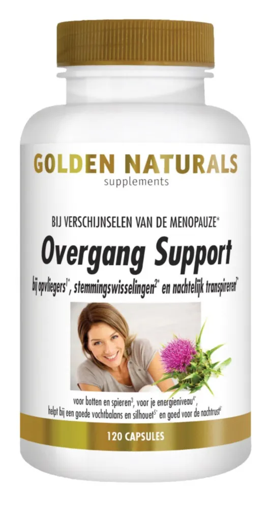 Golden Naturals Overgang Support Capsules (120 capsules)