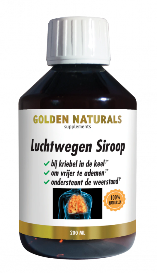 Golden Naturals Luchtwegen Siroop (200 ml)