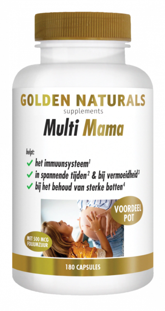 Golden Naturals Multi Mama Capsules (180 vegetarische capsules)