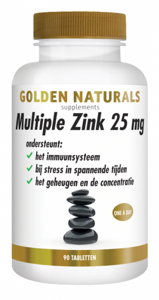 Golden Naturals Multiple Zink Tabletten (90 tabletten)