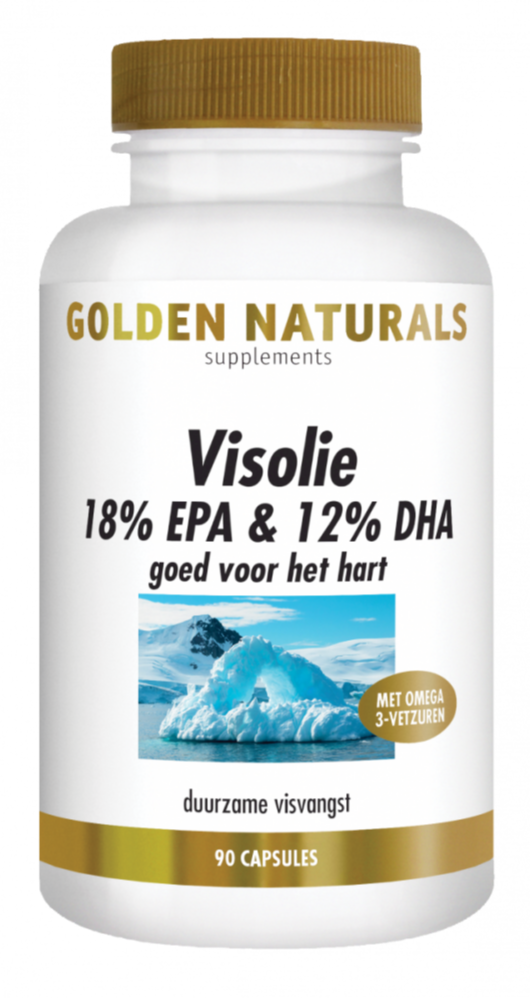 Golden Naturals Visolie 18% EPA & 12% DHA Softgel Capsules (90 softgels)