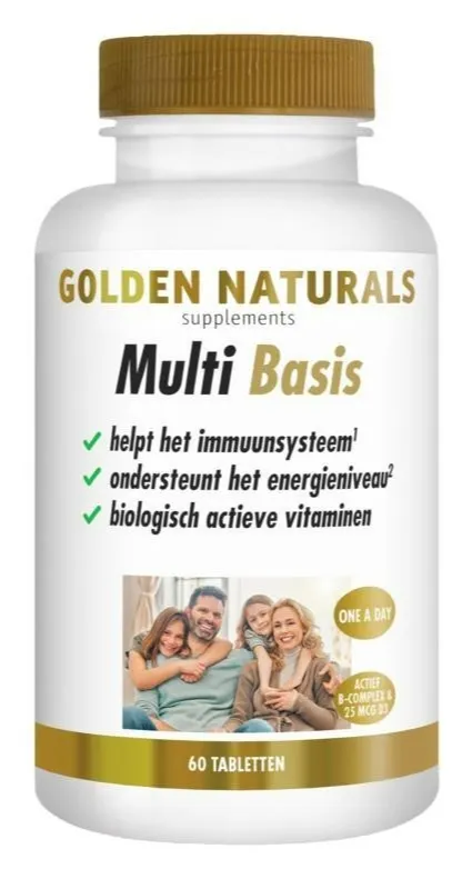 Golden Naturals Multi Basis Tabletten (60 tabletten)