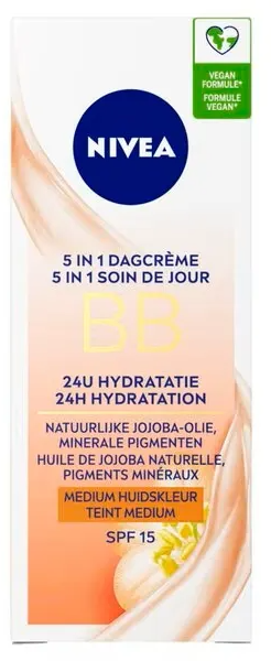 Nivea Bb Crème 5-in-1 SPF15 Medium (50 ml)