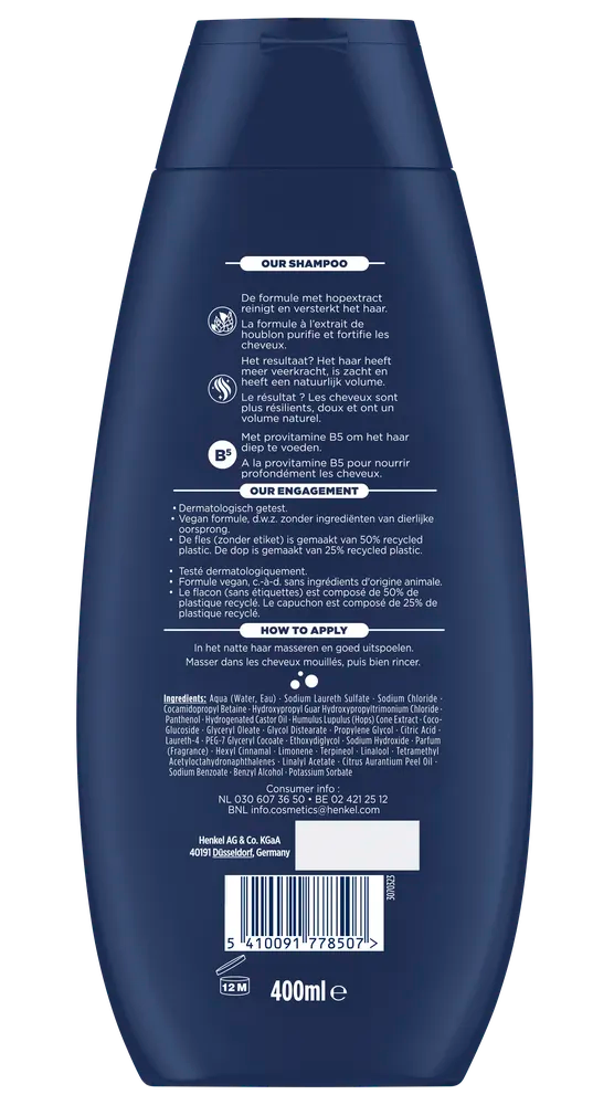 Schauma Shampoo For Men voor Elke Dag (400 ml)