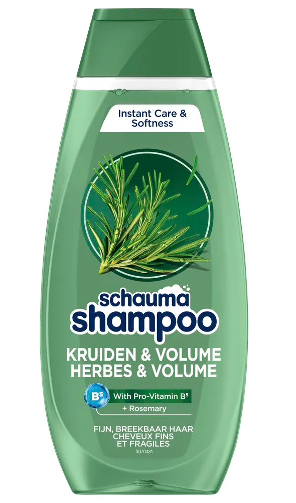 Schauma Shampoo Kruiden & Volume (400 ml)