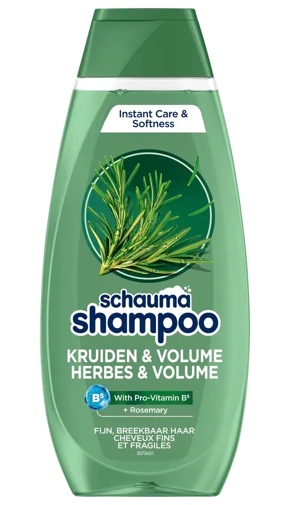 Schauma Shampoo Kruiden & Volume (400 ml)