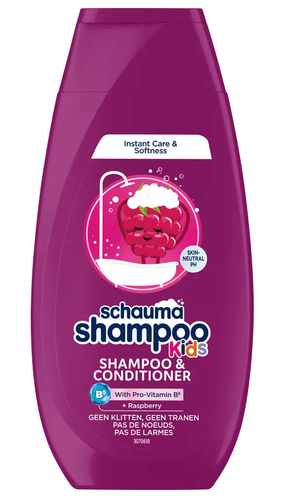 Schauma Shampoo & Conditioner Kids Framboos (250 ml)