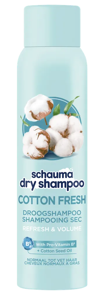 Schauma Droogshampoo Cotton Fresh (150 ml)