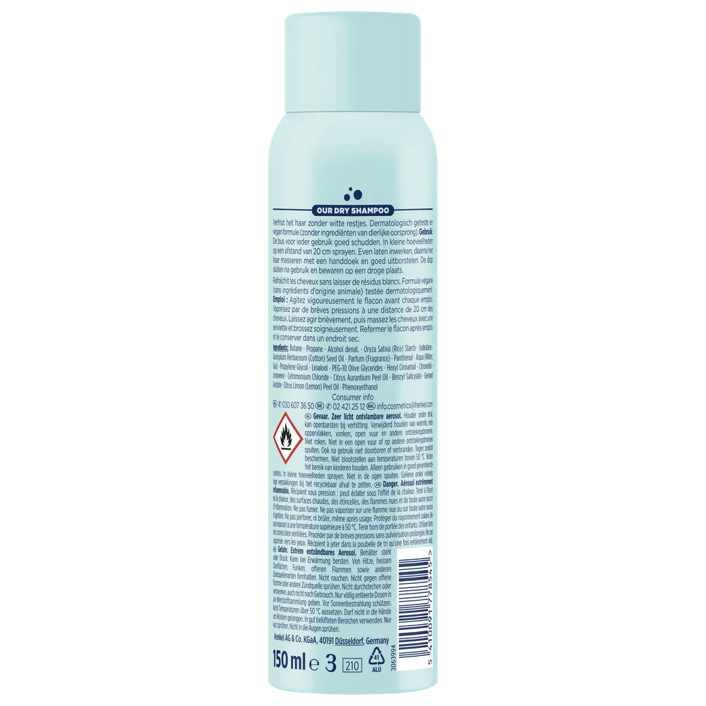 Schauma Droogshampoo Cotton Fresh (150 ml)