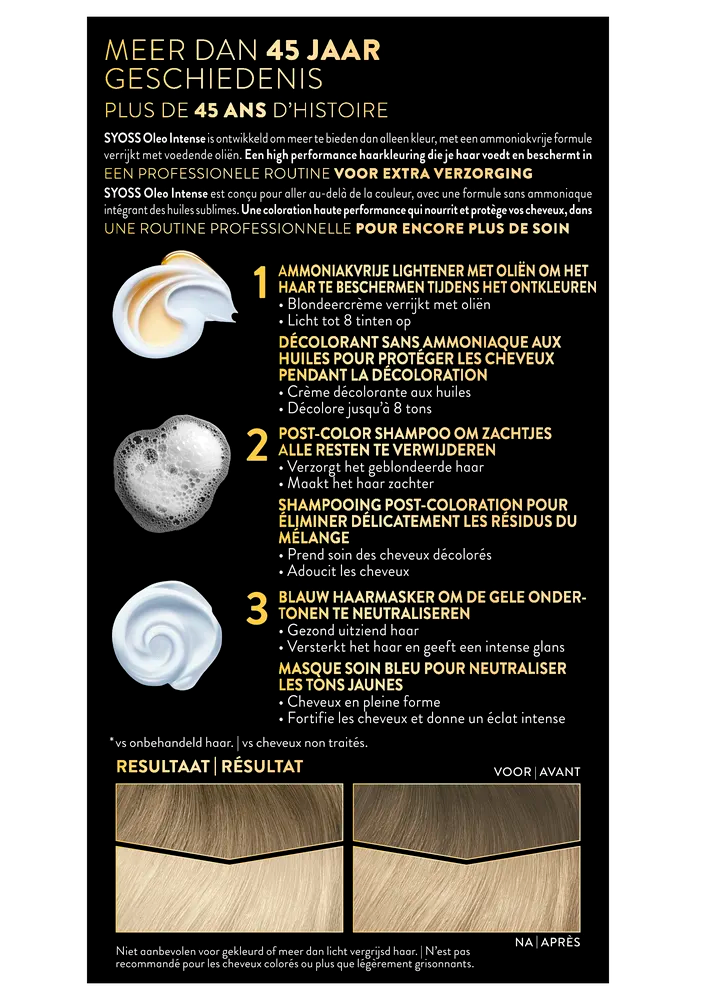 Syoss Oleo Intense 13_00 Platinablond (1 stuk)