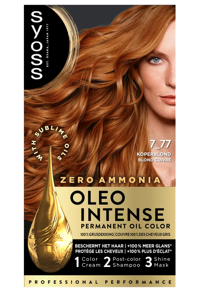 Syoss Oleo Intense 7-77 Koperblond (1 stuk)