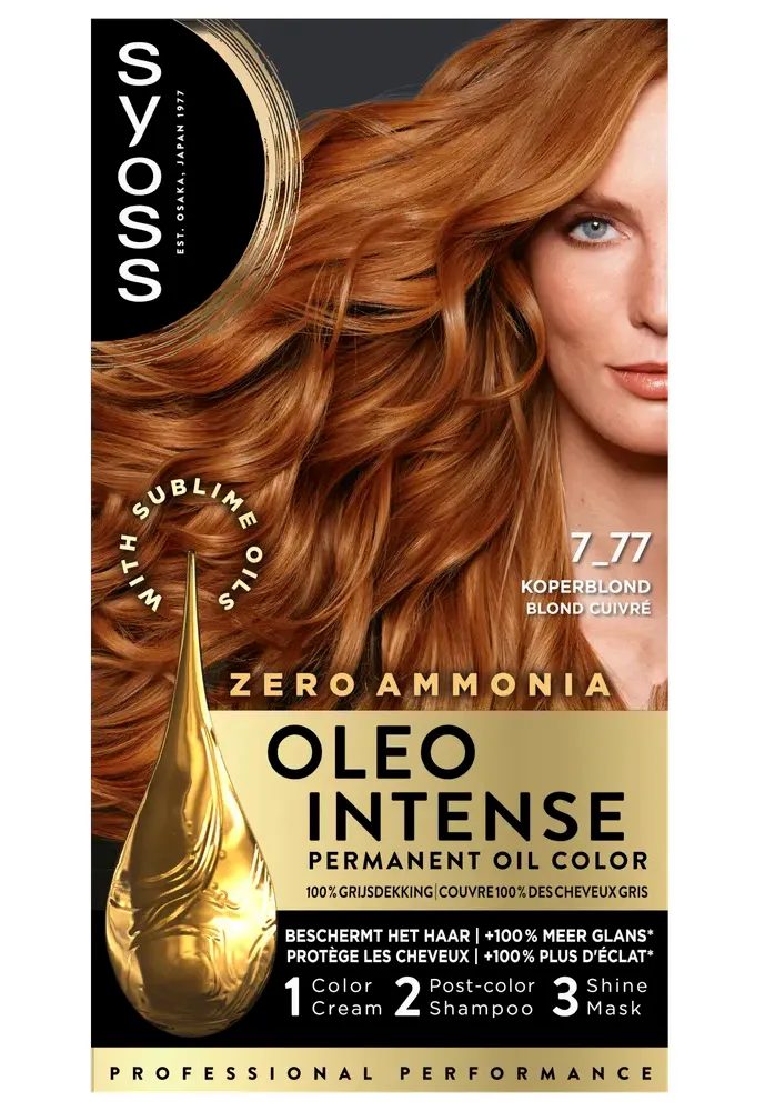 Syoss Oleo Intense 7-77 Koperblond (1 stuk)