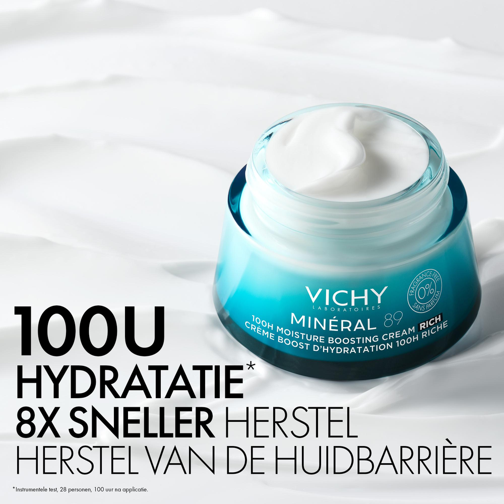 Vichy Mineral 89 100h Moisture Boosting Cream 0% Parfum (50 ml) - image 5
