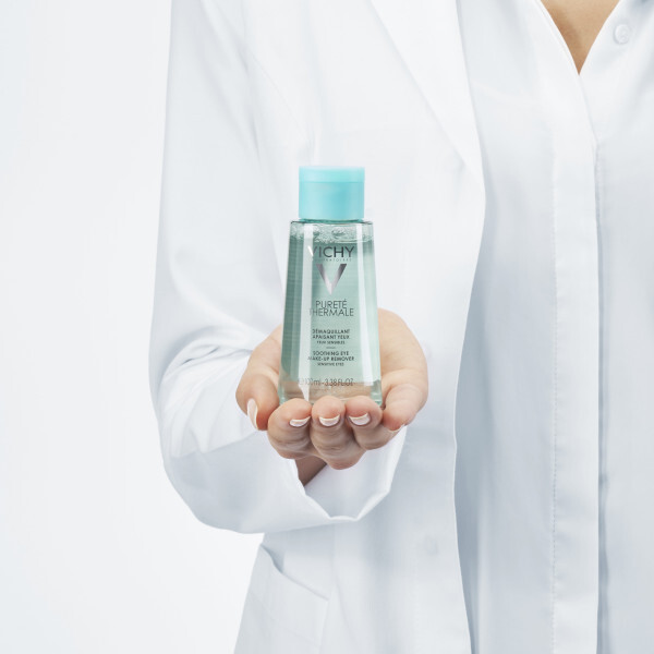 Vichy Pureté Thermale Soothing Eye Make-up Remover Sensitive Eyes (100 ml) - image 2