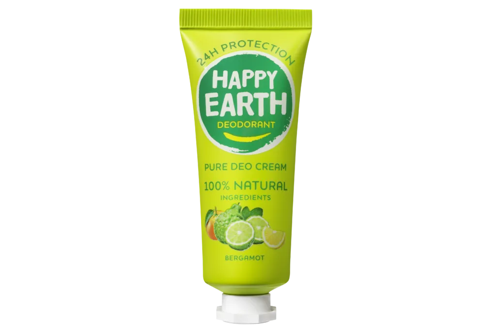 Happy Earth Pure Deodorantcreme Bergam (40 ml)