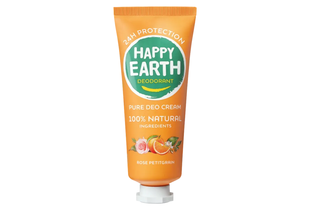 Happy Earth Pure Deodorantcreme Rose (40 ml)
