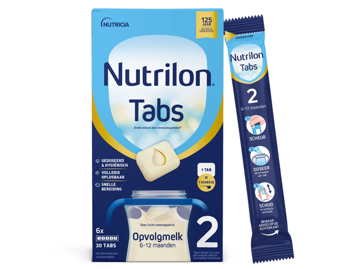 Nutrilon tabs opvolgmelk 2 (5x4.6g) – NL