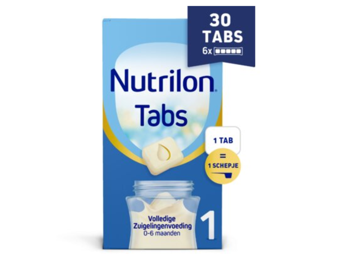 Nutrilon tabs volledige zuigelingenvoeding 1 (5x4.6g) – NL