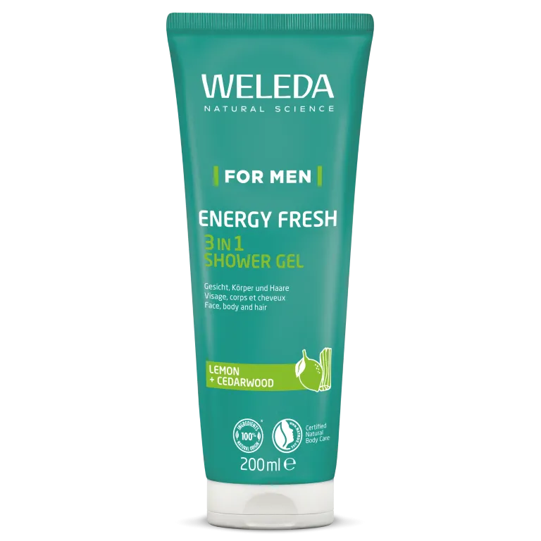 WELEDA Men energy fresh douchegel 2 in 1 (200 ml)