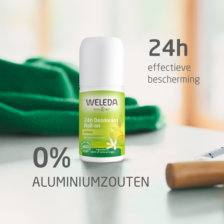 WELEDA 24H Deodorant Roll On citrus (50 ml)