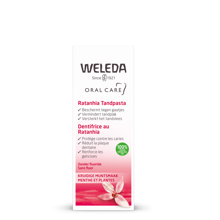 WELEDA Oral care ratanhia tandpasta (75 ml)