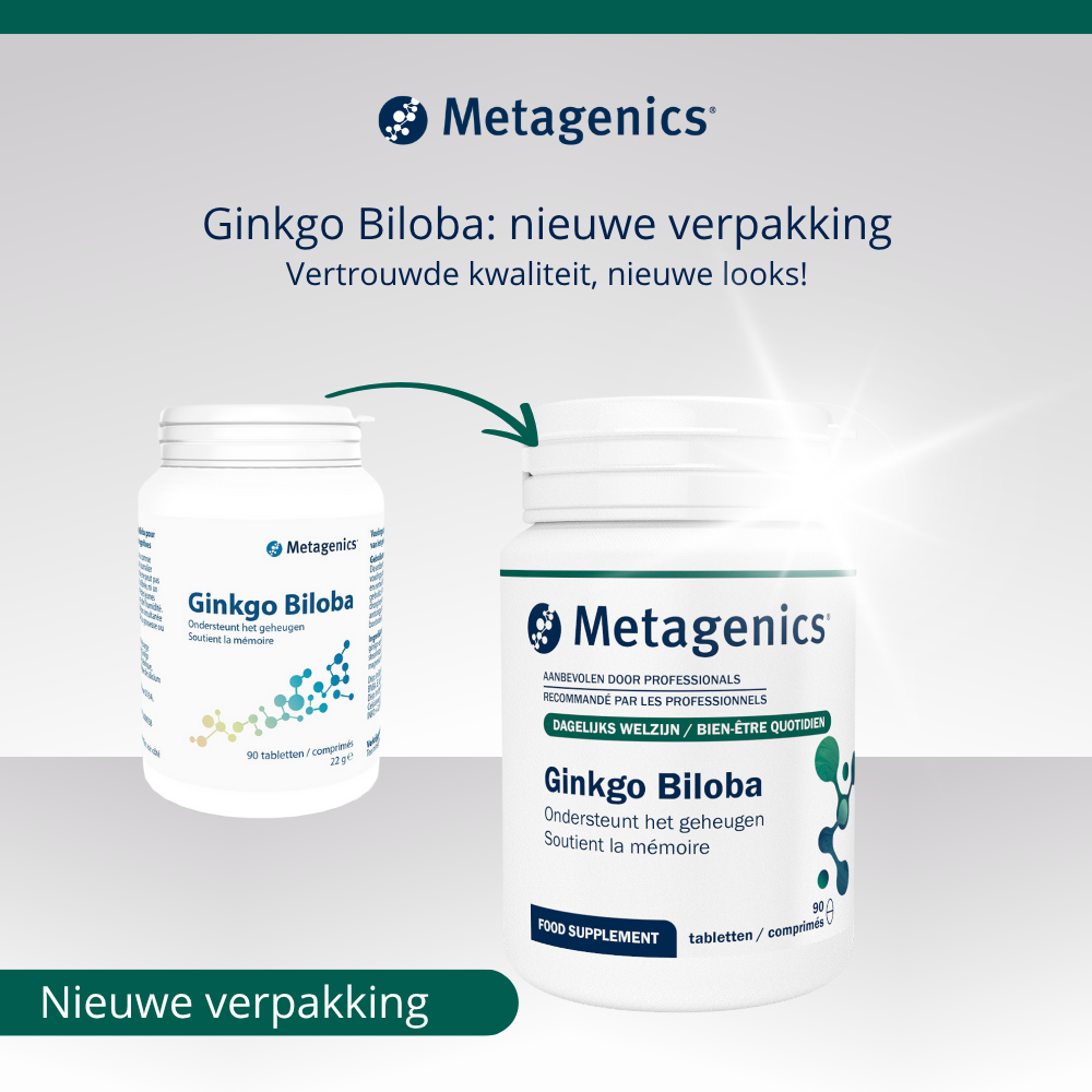 Metagenics Ginkgo Biloba (90 tabletten)
