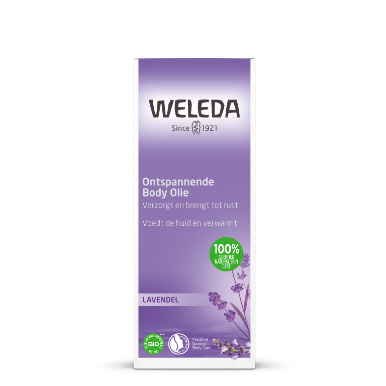 WELEDA Lavendel ontspannende body olie (100 ml)