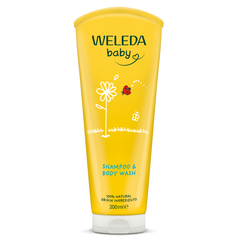 WELEDA Calendula baby shampoo & douchecreme (200 ml)