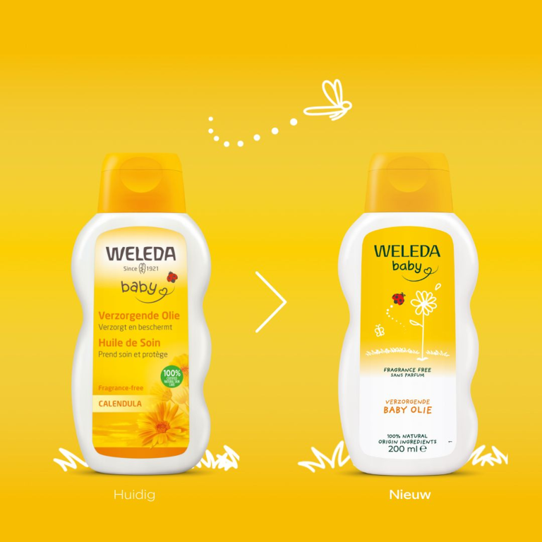 WELEDA Calendula baby verzorgende olie (200 ml)