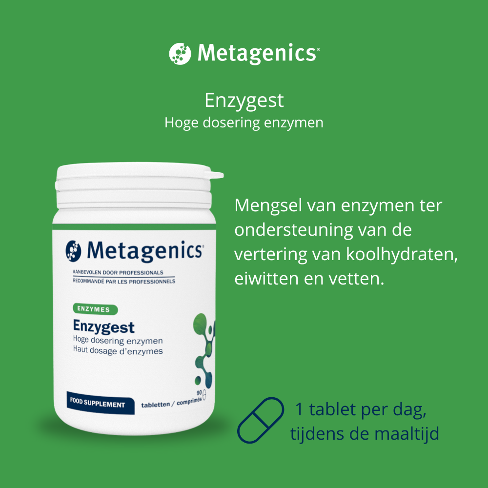 Metagenics Enzygest (90 tabletten) - image 2
