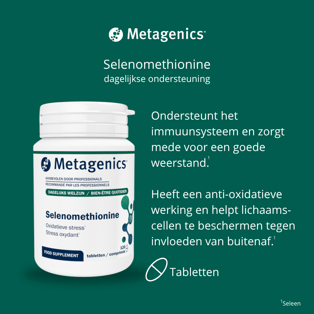 Metagenics Selenomethionine (120 tabletten) - image 2