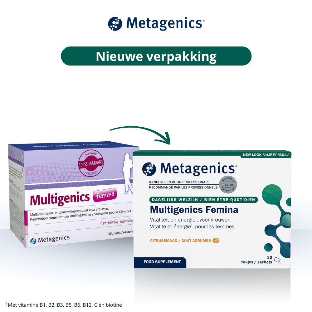 Metagenics MultiGenics Femina (30 zakjes)