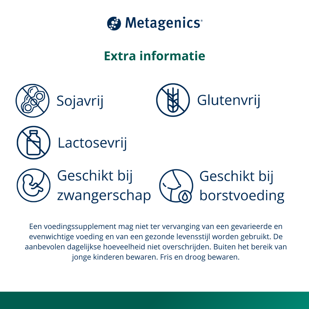 Metagenics MultiGenics Femina (30 zakjes) - image 3