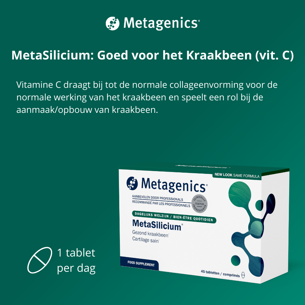 Metagenics Metasilicium (45 tabletten) - image 2
